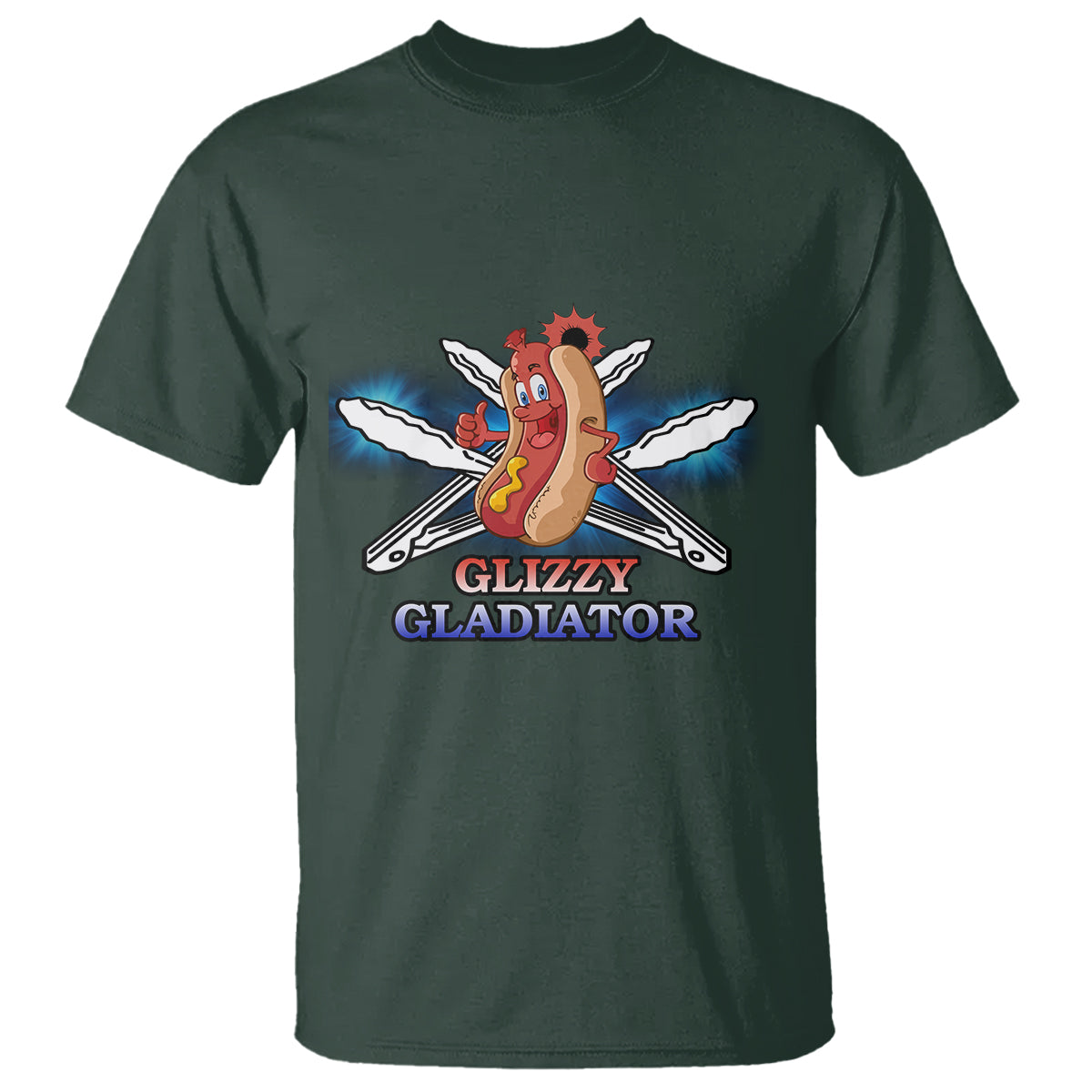 Hot Dog Lover T Shirt Glizzy Gladiator - Wonder Print Shop