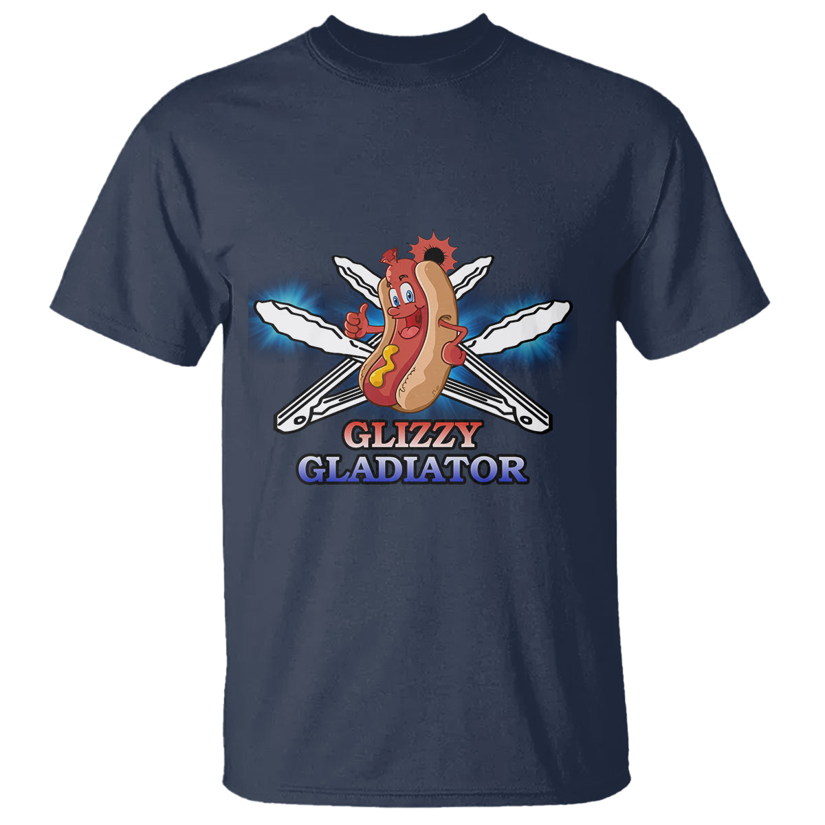 Hot Dog Lover T Shirt Glizzy Gladiator - Wonder Print Shop