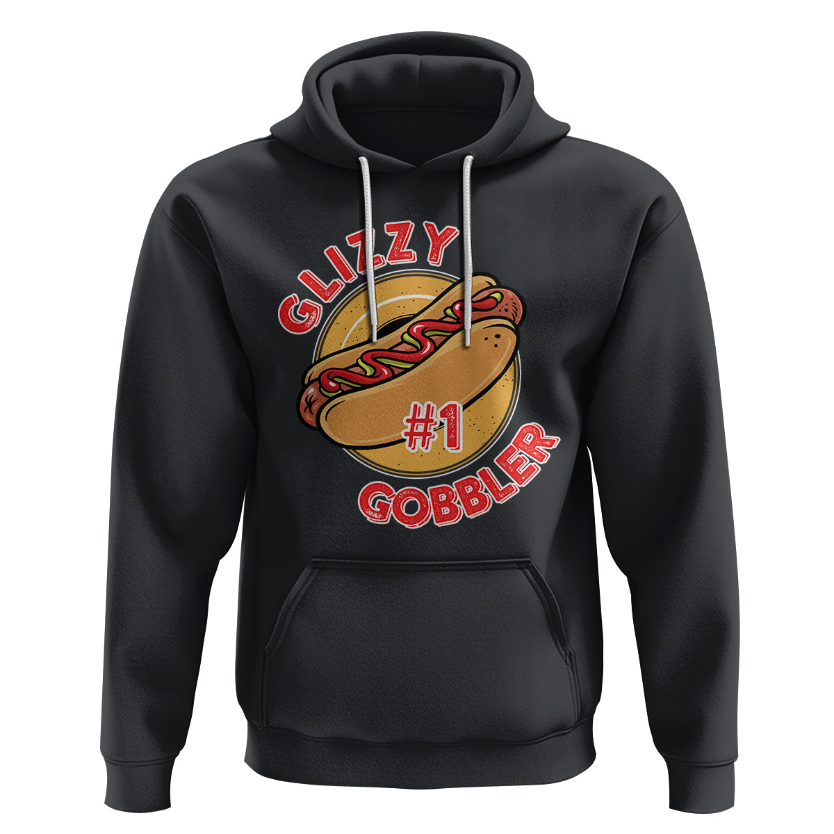 Hot Dog Lover Hoodie Glizzy #1 Gobbler - Wonder Print Shop