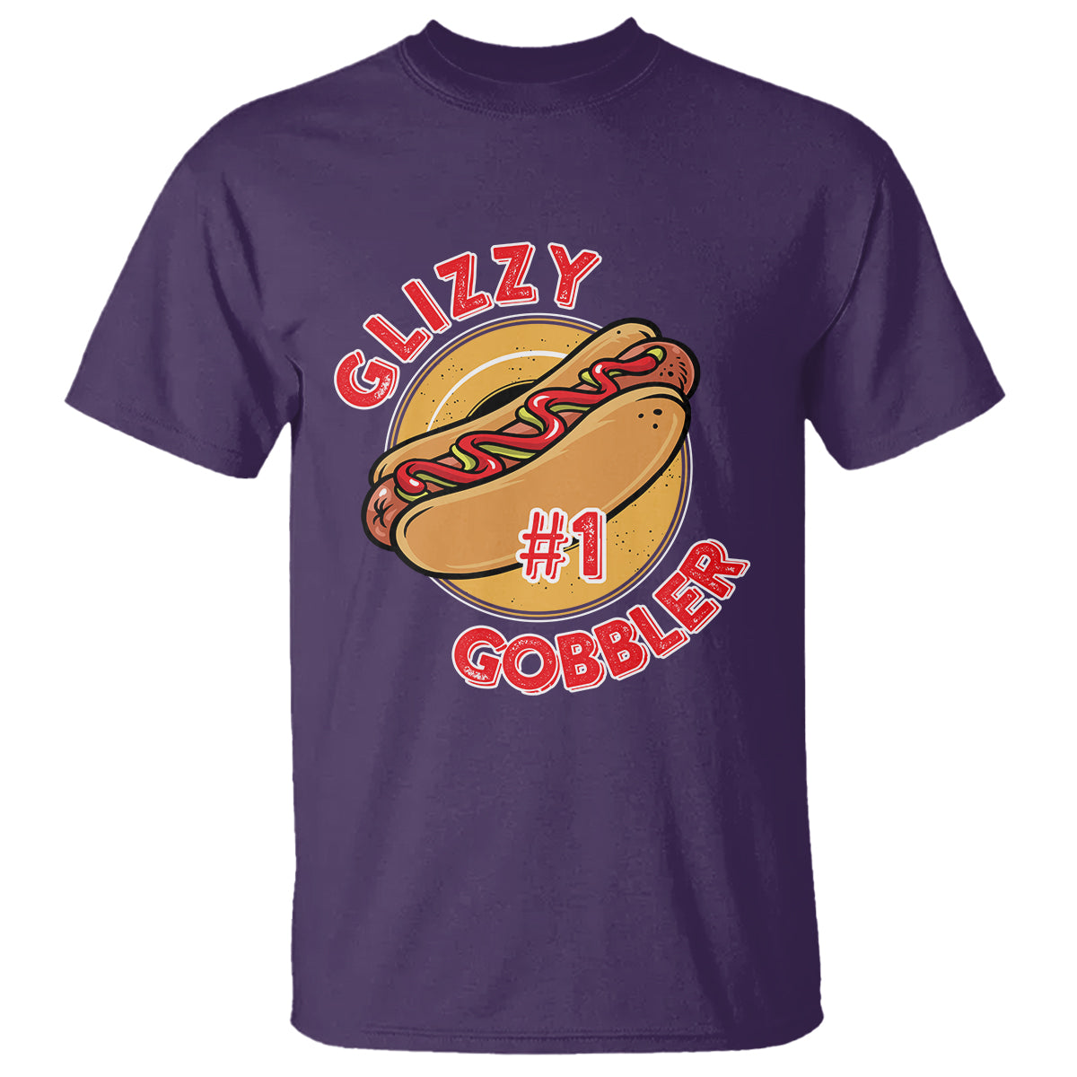 Hot Dog Lover T Shirt Glizzy #1 Gobbler - Wonder Print Shop