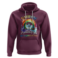 God's Promise Hoodie Rainbow A Promise Of God Not A Symbol Of Pride - Wonder Print Shop