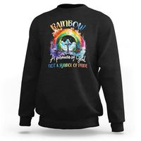 God's Promise Sweatshirt Rainbow A Promise Of God Not A Symbol Of Pride - Wonder Print Shop