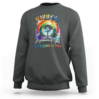 God's Promise Sweatshirt Rainbow A Promise Of God Not A Symbol Of Pride - Wonder Print Shop