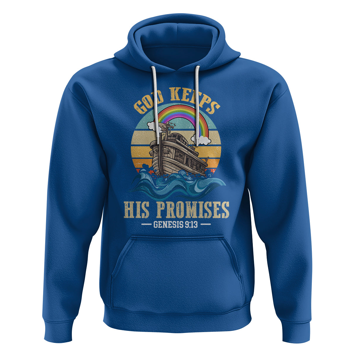 God's Promise Hoodie God Keeps His Promises Genesis 9:13 - Wonder Print Shop