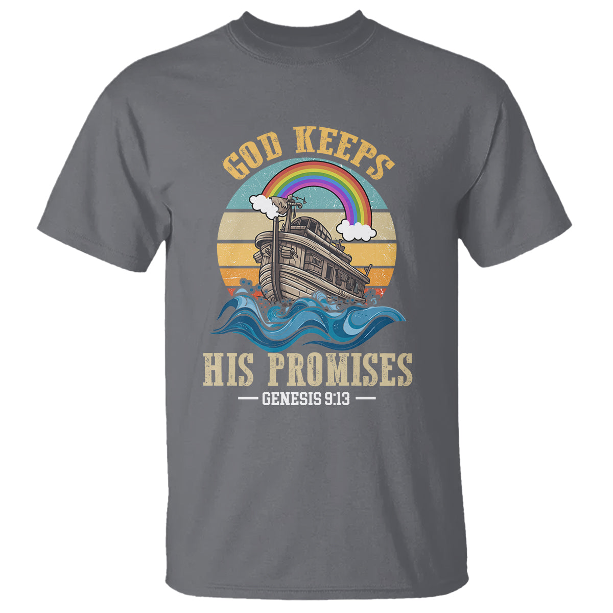 God's Promise T Shirt God Keeps His Promises Genesis 9:13 - Wonder Print Shop