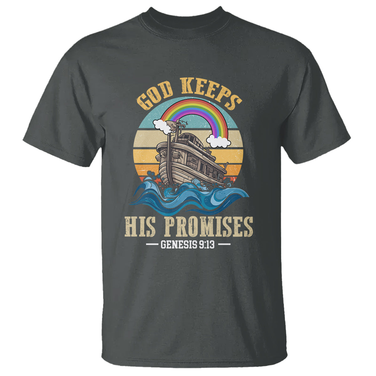 God's Promise T Shirt God Keeps His Promises Genesis 9:13 - Wonder Print Shop
