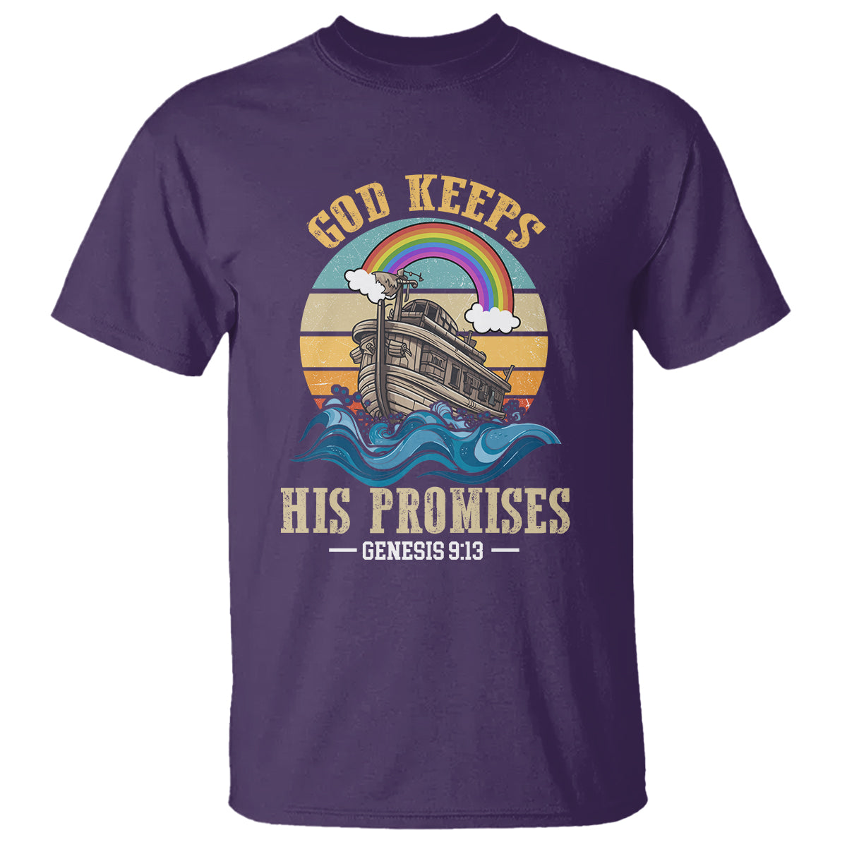 God's Promise T Shirt God Keeps His Promises Genesis 9:13 - Wonder Print Shop