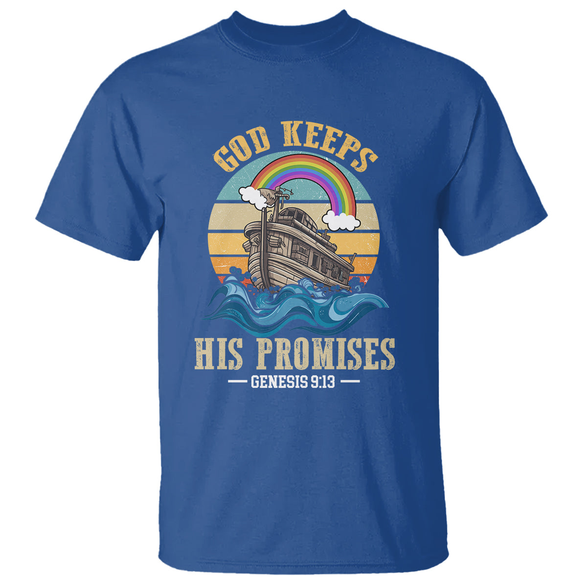 God's Promise T Shirt God Keeps His Promises Genesis 9:13 - Wonder Print Shop