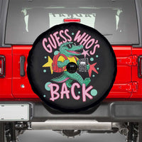 Funny Retro Alligator First Day of School Spare Tire Cover Guess Who is Back Cute Kids Gift