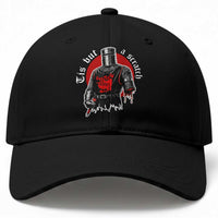 Funny One Arm Knight Medieval Baseball Cap Tis But A Scratch Classic Dark Humor Parody