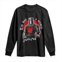 Funny One Arm Knight Medieval Long Sleeve Shirt Tis But A Scratch Classic Dark Humor Parody