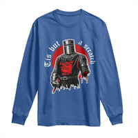 Funny One Arm Knight Medieval Long Sleeve Shirt Tis But A Scratch Classic Dark Humor Parody