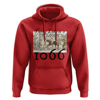 Funny Medieval Humor Battle of Hastings Hoodie Party Like Its 1066 Historic Bayeux Tapestry Graphic