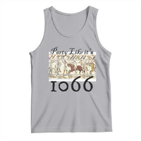 Funny Medieval Humor Battle of Hastings Tank Top Party Like Its 1066 Historic Bayeux Tapestry Graphic