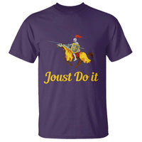 Funny Joust Do It Medieval Knight Horse Graphic T Shirt Jousting Renaissance Faire Parody