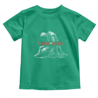 Funny Tummy Hurts Knight Graphic Toddler T Shirt Warrior Medieval Sarcastic Dark Fantasy Slumped Renaissance Meme