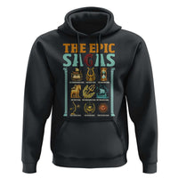 The Epic Sagas Ancient Greek Mythology Graphic Hoodie Odysseus Journey Odyssey History Lover Gift