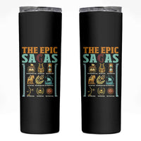 The Epic Sagas Ancient Greek Mythology Graphic Skinny Tumbler Odysseus Journey Odyssey History Lover Gift