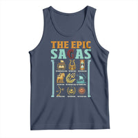 The Epic Sagas Ancient Greek Mythology Graphic Tank Top Odysseus Journey Odyssey History Lover Gift