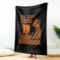 Not Today Sirens Funny Odysseus Journey Parody Throw Blanket Greek Mythology Epic Odyssey History Lover Gift