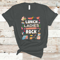 Lunch Lady T Shirt Lunch Ladies Rock Retro Lunch Lady Life Cafeteria Crew - Wonder Print Shop