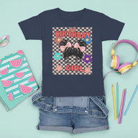 Birthday Girl T Shirt For Kid Retro Celebrate Birthday Party For Cute Girls Kids - Wonder Print Shop