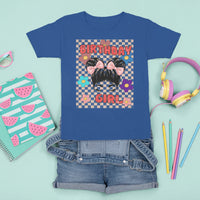 Birthday Girl T Shirt For Kid Retro Celebrate Birthday Party For Cute Girls Kids - Wonder Print Shop