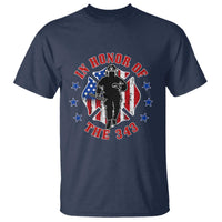 Firefighter Memorial In Honor Of The 343 Maltese Cross Graphic T Shirt Patriotic 9 11 Memorial Tribute