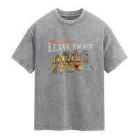 Funny Firefighter Hero Brotherhood Washed Cotton T-Shirt Find Em Hot Leave Em Wet Firehouse Humor