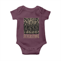 Vintage Feverstone Cowgirls Wild West Outlaw Legends Baby Onesie