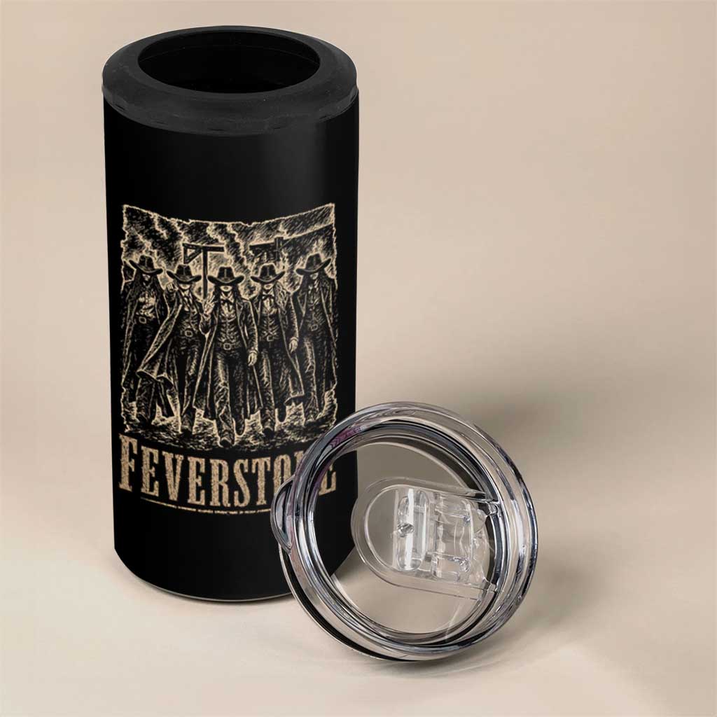 Vintage Feverstone Cowgirls Wild West Outlaw Legends 4 in 1 Can Cooler Tumbler