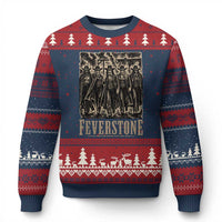 Vintage Feverstone Cowgirls Wild West Outlaw Legends Ugly Christmas Sweater