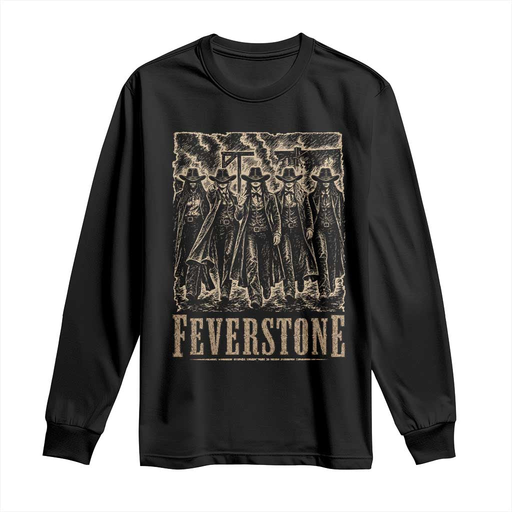 Vintage Feverstone Cowgirls Wild West Outlaw Legends Long Sleeve Shirt