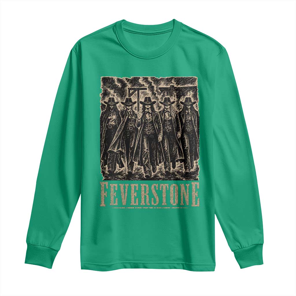 Vintage Feverstone Cowgirls Wild West Outlaw Legends Long Sleeve Shirt