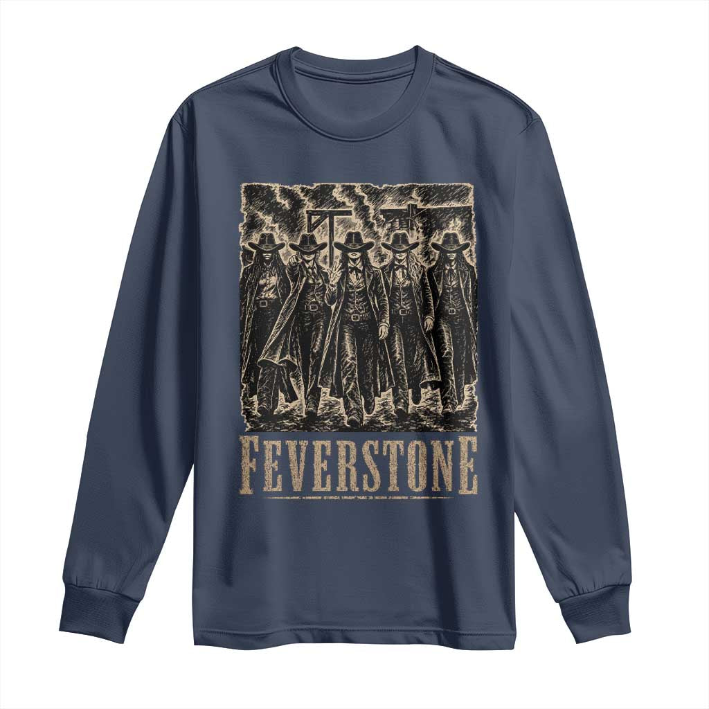 Vintage Feverstone Cowgirls Wild West Outlaw Legends Long Sleeve Shirt