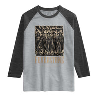 Vintage Feverstone Cowgirls Wild West Outlaw Legends Raglan Shirt