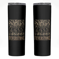 Vintage Feverstone Cowgirls Wild West Outlaw Legends Skinny Tumbler