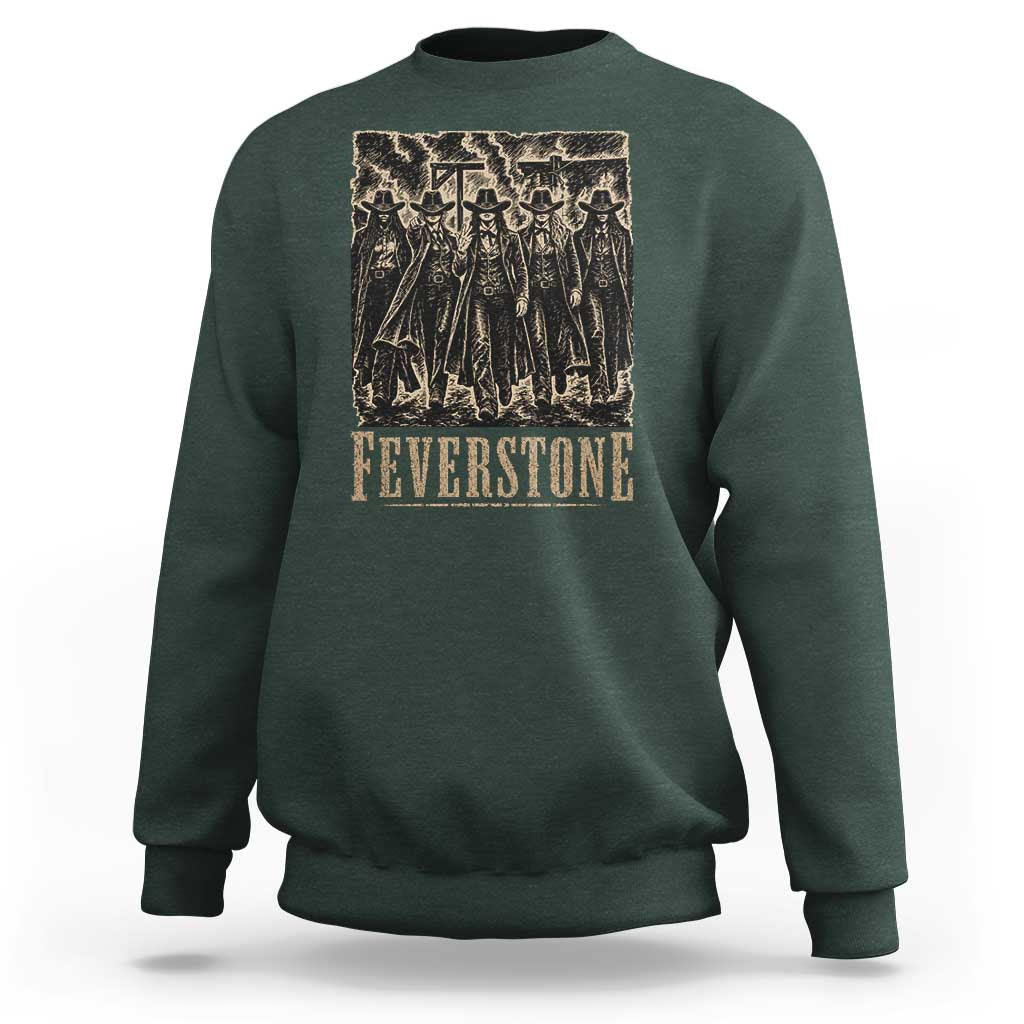 Vintage Feverstone Cowgirls Wild West Outlaw Legends Sweatshirt