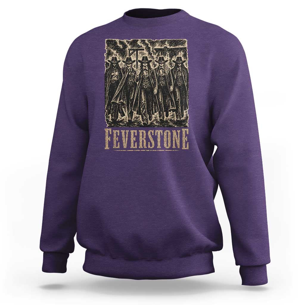 Vintage Feverstone Cowgirls Wild West Outlaw Legends Sweatshirt