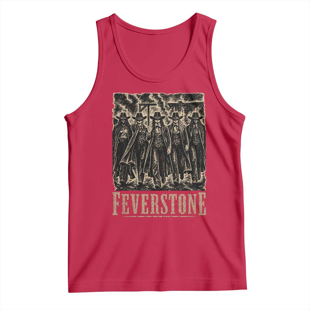 Vintage Feverstone Cowgirls Wild West Outlaw Legends Tank Top