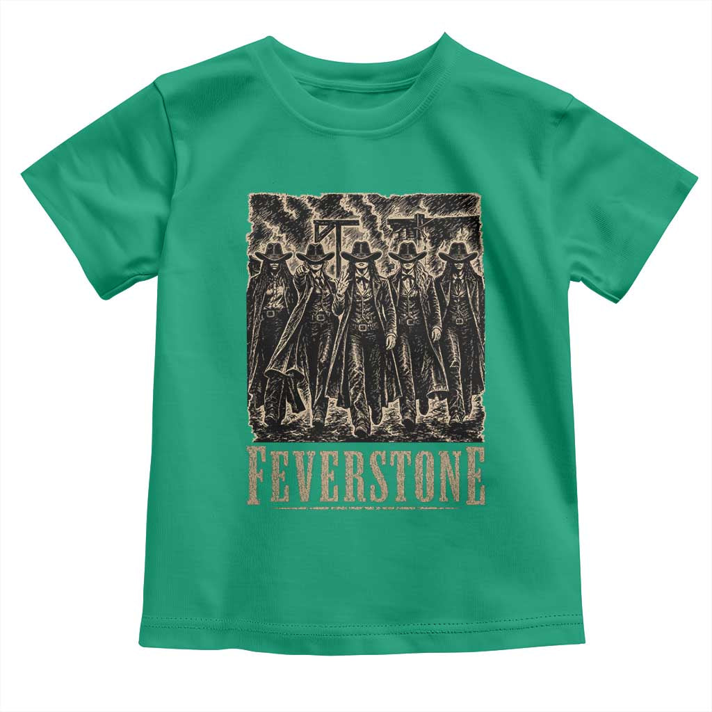 Vintage Feverstone Cowgirls Wild West Outlaw Legends Toddler T Shirt
