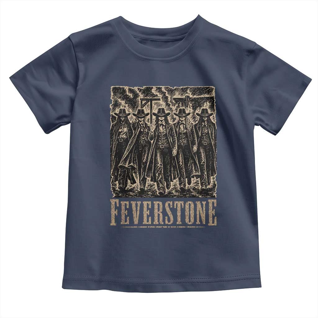 Vintage Feverstone Cowgirls Wild West Outlaw Legends Toddler T Shirt