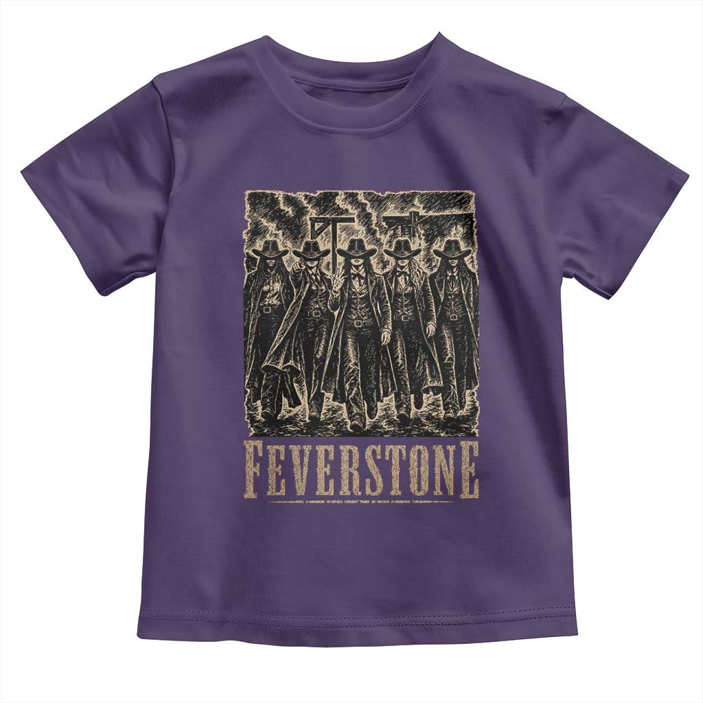 Vintage Feverstone Cowgirls Wild West Outlaw Legends Toddler T Shirt