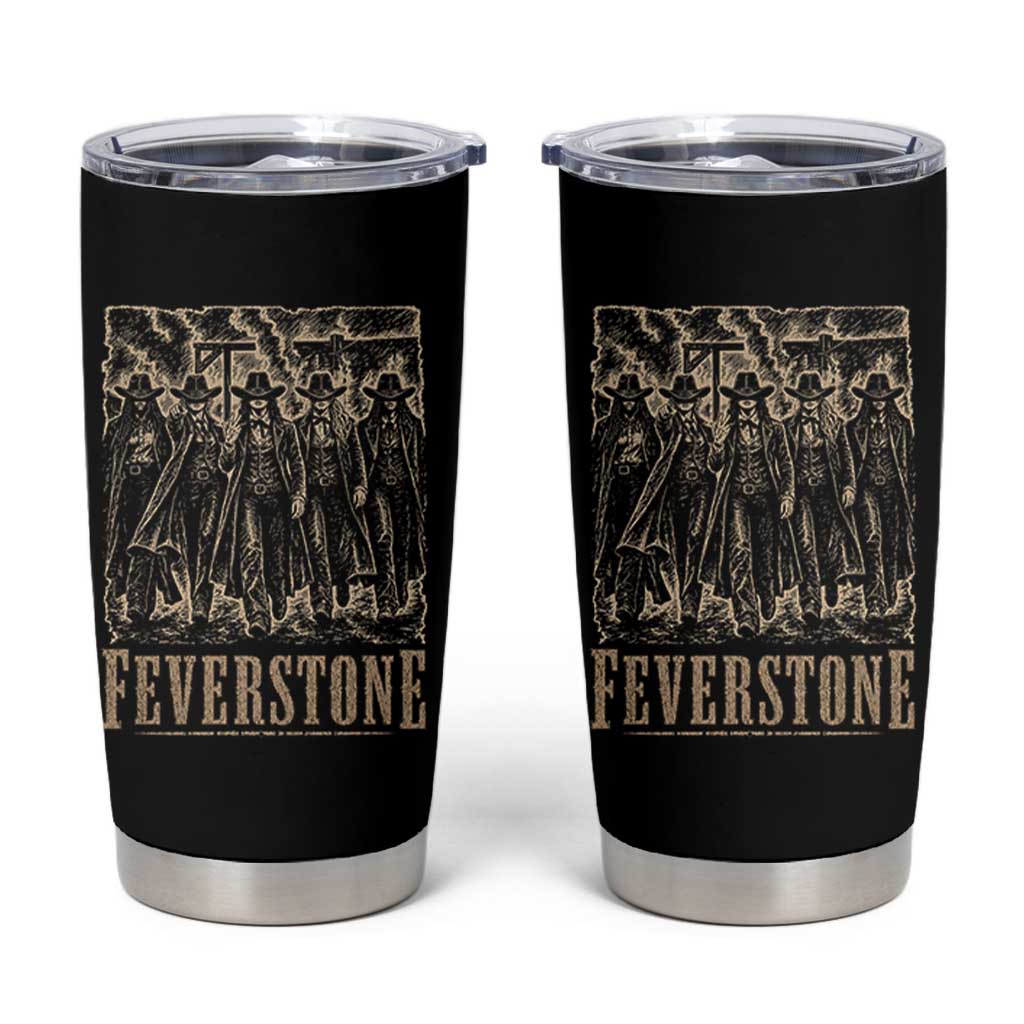 Vintage Feverstone Cowgirls Wild West Outlaw Legends Tumbler Cup