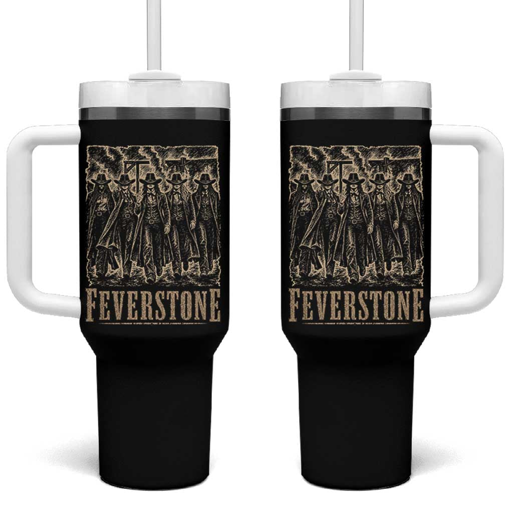 Vintage Feverstone Cowgirls Wild West Outlaw Legends Tumbler With Handle