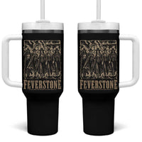 Vintage Feverstone Cowgirls Wild West Outlaw Legends Tumbler With Handle