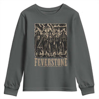 Vintage Feverstone Cowgirls Wild West Outlaw Legends Youth Sweatshirt