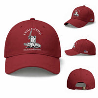 Funny Goblincore Sword Frog Riding Alligator Meme Baseball Cap I Will Succeed Because I Am Insane Chaotic Motivation