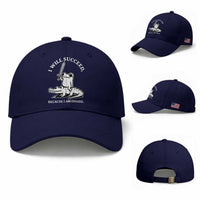 Funny Goblincore Sword Frog Riding Alligator Meme Baseball Cap I Will Succeed Because I Am Insane Chaotic Motivation