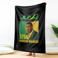 1PM Andrew Holness JPL Supporter Throw Blanket Jamaica Labor Party Jamaican Political Pride - Wonder Print Shop
